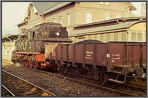 94 1292 mit Schlackewagen in Ilmenau