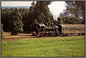 94 1292 mit dem Sonderzug bei Neustadt-Gillersdorf
