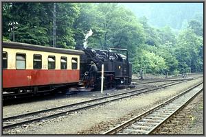 99 0234 beim Wassernehmen in Eisfelder Talm�hle