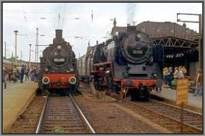 94 1292 und 62 015 in Erfurt Hbf