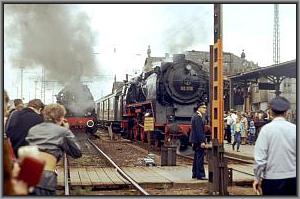 94 1292 und 62 015 in Erfurt Hbf