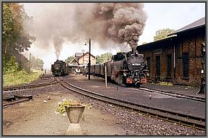 99 1741 und 99 1731 in Bertsdorf