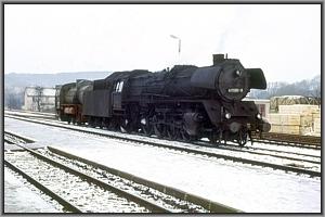 41 1130 mit Dampfspeicherlok in Kahla (Th�r)