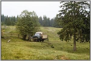 Schienen-LKW im Tal der Gro�en Bosca