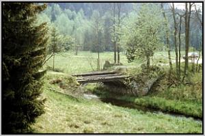 Grenzbr�cke �ber die Warme Bode