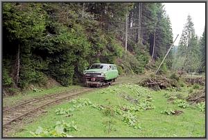 Wolga-Draisine im Tal der Gro�en Boska