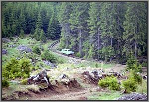 Wolga-Draisine am Holumpa�