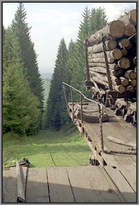 Beladene B�hne in Siclau
