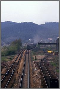 41 1231 verl��t mit P 8026 den Bf Saalfeld