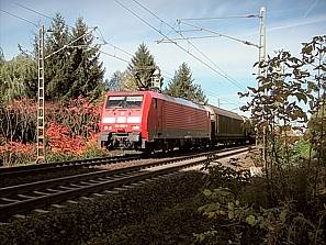 189 006 mit FE 44613 vor Bensheim-Auerbach