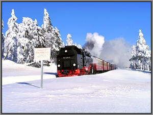 99 7236 verläßt den Brocken