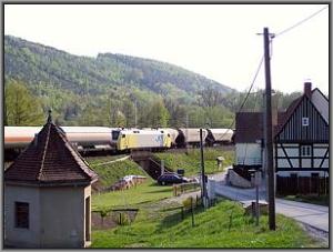 ES64F 901 zwischen Rathen und Königstein