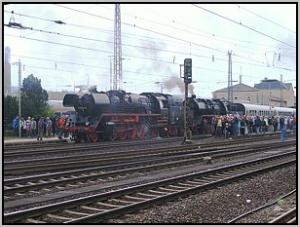 41 1144 und 50 3610 in Bebra