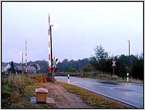 Bahnübergang in Uhyst