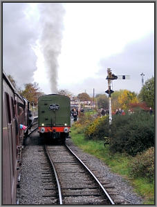 Einfahrt in Ramsbottom