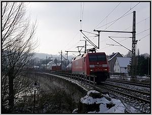 Saale-Wehr in Bad K�sen