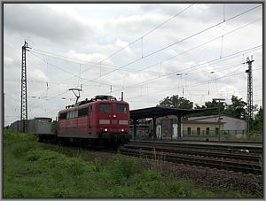 151 002 mit KT 43250 in Mainz-Mombach