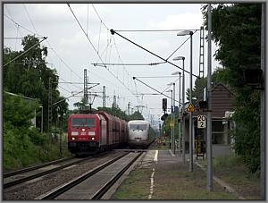Zugbegegnung in Uhlerborn