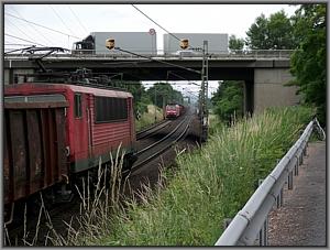 155 083 mit EZ 51315 zwischen Heidesheim und Uhlerborn