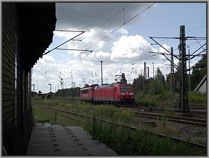 185 180 und 155 131 als T 65365 nach Eilenburg in Leipzig-Sch�nefeld