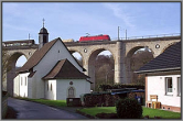G�terzug auf dem Altenbekener Viadukt