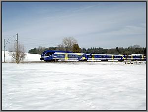 Meridian-ET 307 zwischen Prien und Bad Endorf