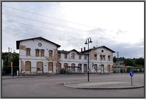 Empfangsgeb�ude in Cossebaude