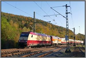 Zum Vergrößern auf das Bild klicken! Dort können Sie auch blättern und die Bildunterschriften lesen! 101 001 in Burgsinn