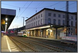Zum Vergrößern auf das Bild klicken! Dort können Sie auch blättern und die Bildunterschriften lesen! VT 007 in Gemünden (Main)