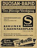 Fahrplan 1951